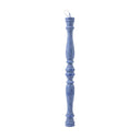 Blue Beeswax Taper Candle