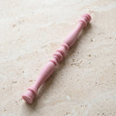 Pink Beeswax Taper Candle