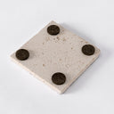 Clementina | Natural Stone Coasters Set