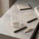 Zoey | Natural stone coaster set
